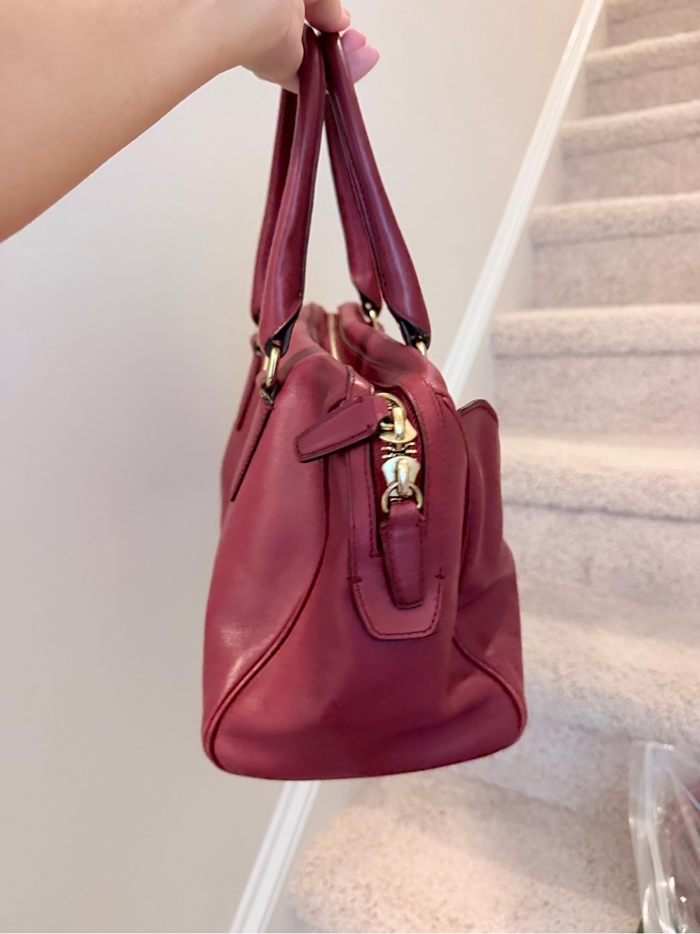 COACH Legacy Haley Leather Satchel 23574 - Picture 9 of 16